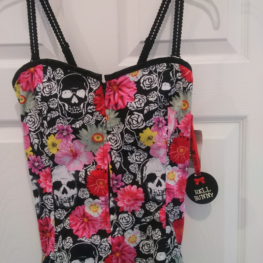HELL BUNNY DAISY CORSET